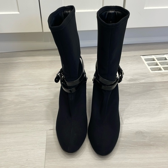Stuart Weitzman Shoes - Stuart Weitzman Nylon Heeled Boots